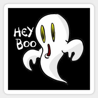 Hey Boo Sticker